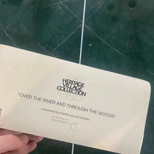 Department 56 Heritage Village Collection Porcelain Accessory